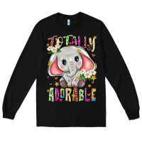 Black totally adorable Long Sleeve Tee - JahusDesignShop