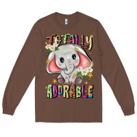Chestnut totally adorable Long Sleeve Tee - JahusDesignShop
