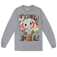 Heather Grey totally adorable Long Sleeve Tee - JahusDesignShop