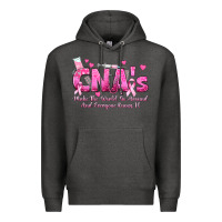 Charcoal Heather cna s make the world go around and everyone knows Premium Hoodie - texasbilliewilder