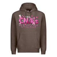 Coffee cna s make the world go around and everyone knows Premium Hoodie - texasbilliewilder