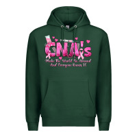 Sports Green cna s make the world go around and everyone knows Premium Hoodie - texasbilliewilder