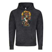 Vintage Black leopard cross  sunflower Vintage Hoodie - JahusDesignShop