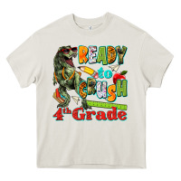 Cream ready to crush fourth grade Heavy Core Tee - texasbilliewilder