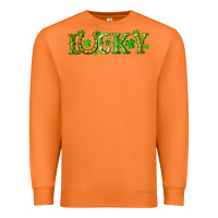Carrot st. patrick's day lucky with clovers and horseshoe Premium Sweatshirt - RanaPortraitStore
