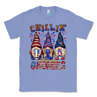 Colony Blue Chilling with my gnomies with usa Classic Tee - NancyCooperArtShop