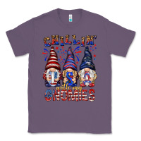 Lavender Chilling with my gnomies with usa Classic Tee - NancyCooperArtShop