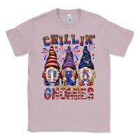 Lilac Chilling with my gnomies with usa Classic Tee - NancyCooperArtShop