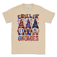 Mushroom Chilling with my gnomies with usa Classic Tee - NancyCooperArtShop