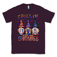 Plum Chilling with my gnomies with usa Classic Tee - NancyCooperArtShop