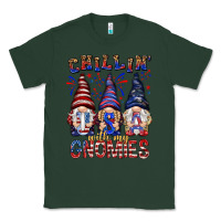 Sports Green Chilling with my gnomies with usa Classic Tee - NancyCooperArtShop