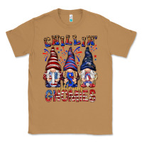Toasted Coconut Chilling with my gnomies with usa Classic Tee - NancyCooperArtShop