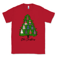 Red ohh Christmas trees Classic Tee - RanaPortraitStore