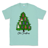 Seafoam ohh Christmas trees Classic Tee - RanaPortraitStore