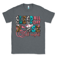 Charcoal Heather sleep all day nurse all night Classic Tee - AdoDesignShop