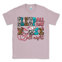 Lilac sleep all day nurse all night Classic Tee - AdoDesignShop