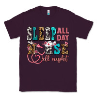 Plum sleep all day nurse all night Classic Tee - AdoDesignShop