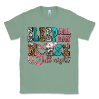 Sage sleep all day nurse all night Classic Tee - AdoDesignShop