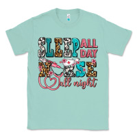 Seafoam sleep all day nurse all night Classic Tee - AdoDesignShop