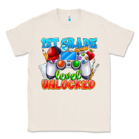 Natural 1st Grade Level Unlocked Classic Tee - CowhideDigitalArt