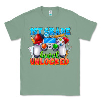 Sage 1st Grade Level Unlocked Classic Tee - CowhideDigitalArt
