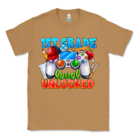 Toasted Coconut 1st Grade Level Unlocked Classic Tee - CowhideDigitalArt