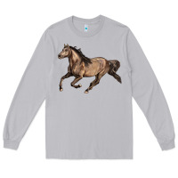 Moon Dust Missouri Fox Trotter horse Long Sleeve Tee - LillyAllenDesigns
