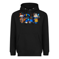 Black police coffee Heavyweight Hoodie - Jasminsmagicworld