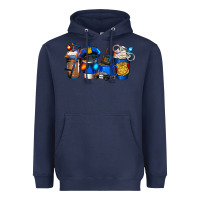 Navy police coffee Heavyweight Hoodie - Jasminsmagicworld
