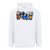 White police coffee Heavyweight Hoodie - Jasminsmagicworld