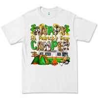 White happy st. patrick's day camper Premium Tee - Zillion Design Studio