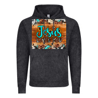 Vintage Black jesus loves you Vintage Hoodie - JahusDesignShop