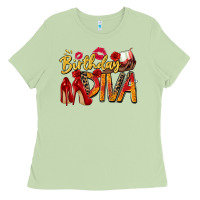 Matcha birthday diva Ladies Tee - Zillion Design Studio