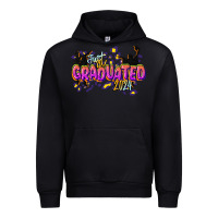Black just graduated 2024 Urban Hoodie - CowGirlArtShop