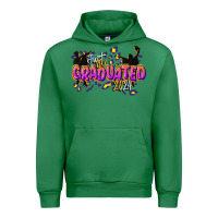 Emerald just graduated 2024 Urban Hoodie - CowGirlArtShop