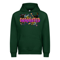 Forest Green just graduated 2024 Urban Hoodie - CowGirlArtShop