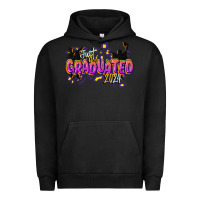 Pigment Black just graduated 2024 Urban Hoodie - CowGirlArtShop