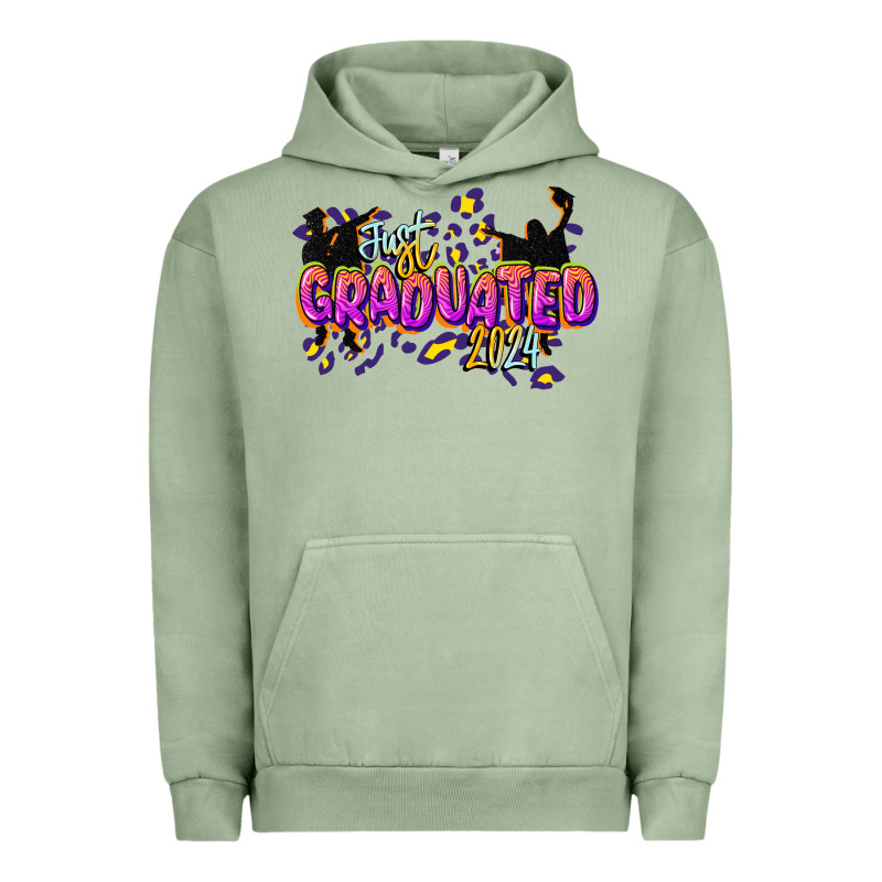Just Graduated 2024 Urban Hoodie by CowGirlArtShop | Teevron