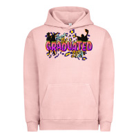 Pigment Salmon just graduated 2024 Urban Hoodie - CowGirlArtShop