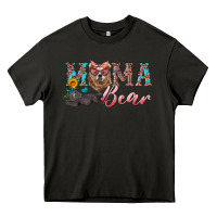 Asphalt mama bear with mama and baby Heavy Core Tee - Artiststas