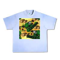 Grape Ice harvester seamless pattern Urban Heavy Tee - BundleAndBundleShop