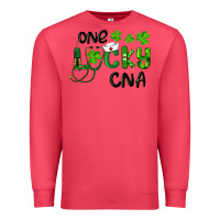 Cardinal St. Patrick's Day One Lucky Cna Premium Sweatshirt - RanaPortraitStore