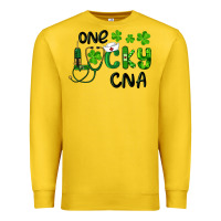 Lemon St. Patrick's Day One Lucky Cna Premium Sweatshirt - RanaPortraitStore