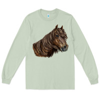 Matcha missouri horse Long Sleeve Tee - LillyAllenDesigns
