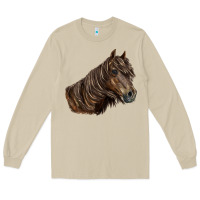 Mushroom missouri horse Long Sleeve Tee - LillyAllenDesigns