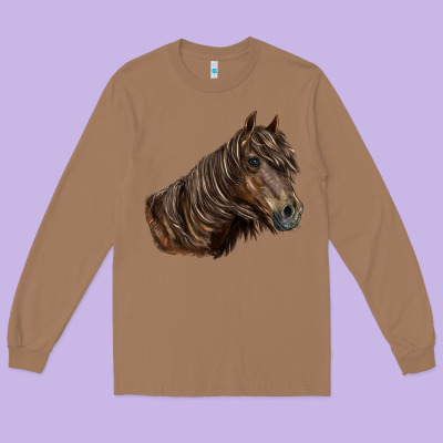Missouri Horse Long Sleeve Tee Designed By Lillyallendesigns