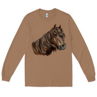 Toasted Coconut missouri horse Long Sleeve Tee - LillyAllenDesigns