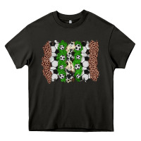 Asphalt soccer brushstroke Heavy Core Tee - Zillion Design Studio