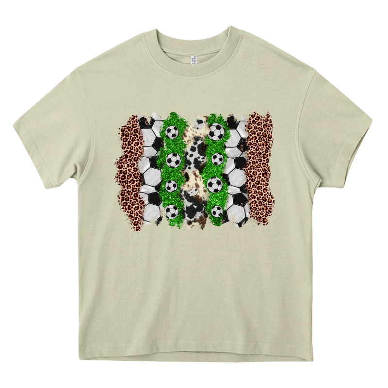 Soccer Brushstroke Heavy Core Tee by Zillion Design Studio | Teevron