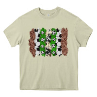 Mossy soccer brushstroke Heavy Core Tee - Zillion Design Studio